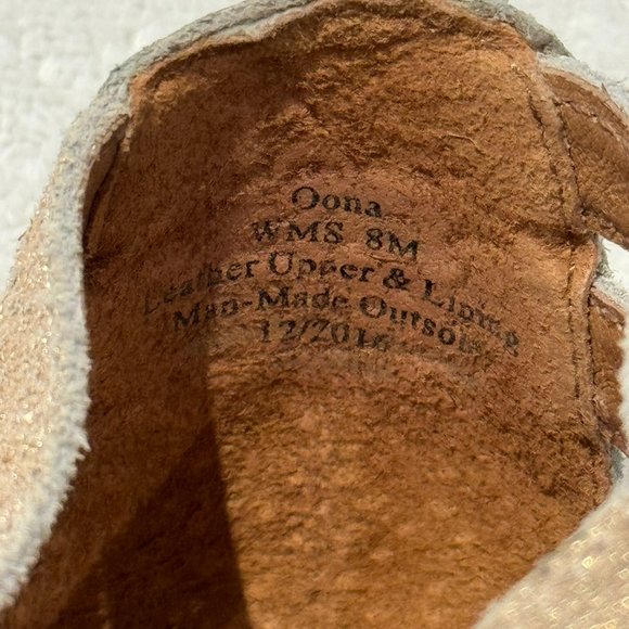 Gentle Souls by Kenneth Cole Women's Oona Gladiator Sandal - Rose Gold - Size 8 - Picture 4 of 6